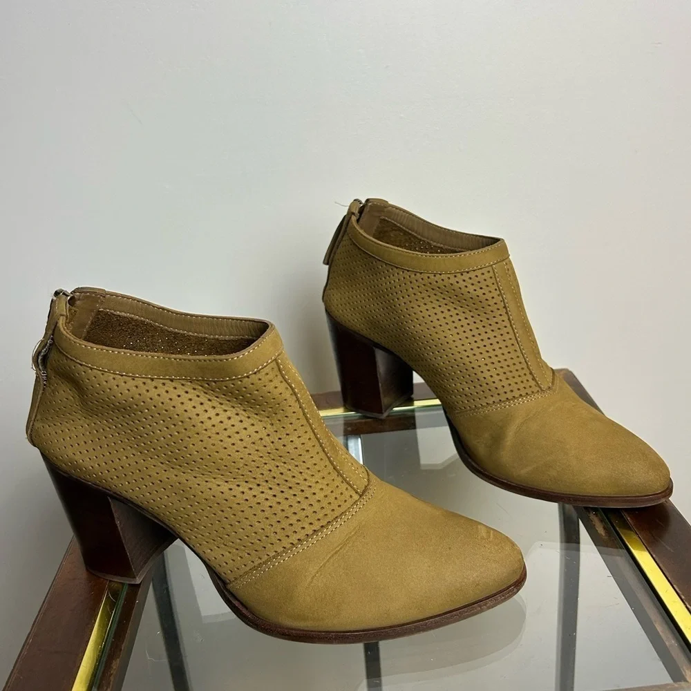 Chocolat Blu‎ 39-Us 8.5 Ankle boots  Soft Leather Brown light Western Cowgirl
